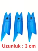 Eagenset Silikon Balık Kafası Yapay Yem Olta Takımı, Çapari, Jig, Yapım Malzemesi 3 cm 5 Adet - 12