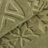 Karaca Home Rita Yeşil Tek Kişilik Emboss Battaniye - 3