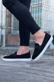 Wagoon WG060 Siyah Triko Babet Erkek Casual Ayakkabı - 1