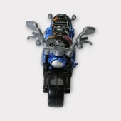 Çek Bırak Custom Motorsiklet 9 Cm - Mavi thumbnail 3