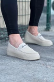 Wagoon WG060 Bej Triko Babet Erkek Casual Ayakkabı - 3