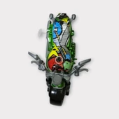 Çek Bırak Custom Motorsiklet 9 Cm - Yeşil thumbnail 3