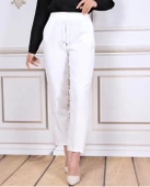 24Y1101 PANTOLON BELİ LASTİKLİ HAVUÇ PAÇA - 9
