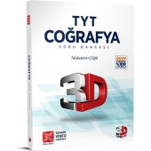 3D Yayınları TYT Coğrafya Soru Bankası Tamamı Video Çözümlü - Muharrem Yiğit - 1