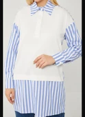 24Y270013 LEVİDOR SWEAT SHİRT GÖMLEK DETAY - 3