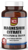 Magnezyum Sitrat 4 Lü Form 60 Tablet (POTASYUM KALİUM) & Vitamin B6 Magnesium Citrate Taurin - 1