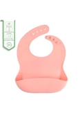 JOJOBEBEK Çocuk Silikon Mama Önlüğü (PEMBE RENK) - 1