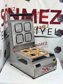Sönmez Vakum 110*110 Kare Tatlı Tabağı Kapatma Makinesi - 1