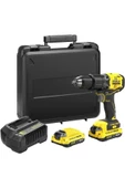 Stanley SBD715D2K 18V 2.0 Ah V20 Li-On Çift Akülü Kömürsüz Darbeli Matkap - 2