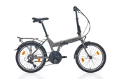 Bianchi Adhoc 21 Folding V Fren 21 Vites 20 Jant Katlanır Bisiklet GR Mat Gri 38 Kadro - 1