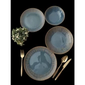 Zenith Rhea Porselen 24 Parça 6 Kişilik Yemek Takımı - 1