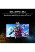 Gamepower Vivid T40 24'' 1800R Curved Rgb Beyaz 180Hz 0.5ms Fhd Va Panel 2X2W Speaker Gaming Monitör - 7