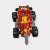 Sürtmeli Buggy Köpekbalığı Araba - Kırmızı thumbnail 4