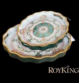 Royking 2 li Oval Tepsi 44x36 cm - 38x31 cm FX 053 - 1