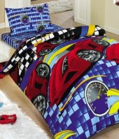 BEGENALHOME Classic Şimşek Nevresim Takımı  Genç ve Çocuk  Tek Kişilik - 1