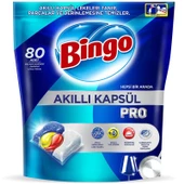Bingo Akıllı Kapsül Pro Bulaşık Makinesi Tableti 80'li - 1
