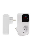VEA VE-22393 16 Amper 3500 Watt Akım Korumalı Dijital Göstergeli Priz 323077 - 2