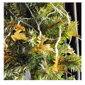 Yılbaşı Pilli Led Gün Işığı Geyik Modeli 3 Metre thumbnail 1