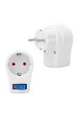 Powermaster Anahtarlı Beyaz Akım Korumalı Priz - Çocuk Koruyuculu - 1