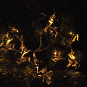 Yılbaşı Pilli Led Gün Işığı Geyik Modeli 3 Metre thumbnail 2