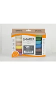 Smarta 12'li Hava Ile Kuruyan Modelleme Seti (25G X 12 ADET) - 1