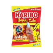 Haribo Altın Ayıcık ve Happy Cola 80 gr Kanka Boy 20 li Karma Paket - 4
