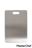 Masterchef Paslanmaz Çelik Kesme Tahtası – Hijyenik, Dayanıklı ve Şık! - 3