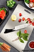 Masterchef Paslanmaz Çelik Kesme Tahtası – Hijyenik, Dayanıklı ve Şık! - 4