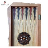 Helena EL İŞÇİLİĞİ 65 X 55 CM BOYUTLARINDA GERÇEK AHŞAP TAVLA - 3