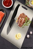 Masterchef Paslanmaz Çelik Kesme Tahtası – Hijyenik, Dayanıklı ve Şık! - 5
