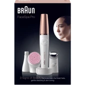 Braun FaceSpa Pro 912 Epilatör - Evde güzellik salonu güzelliği için 3'ü 1 arada yüz epilasyonu - 1