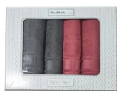 Özdilek Best Hamam Seti, Banyo Havlu Takımı (Büyük Boy)-Colourist K.Gri K.Mercan - 3