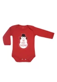 Yılbaşı Noel (CHRİSTMAS) Temalı Organik Bebek Body Şapka Takımı 6-9 Aylık - 4