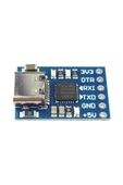 Alkatronik CP2102 USB to RS232 TTL UART Çevirici Modül Type C Usb Seri Port Haberleşme Mcu Uydu Alıcı Tel GSM thumbnail 7