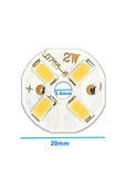 Alkatronik 5730 6V 2W 20mm Beyaz 4 Ledli Modül Aluminyum Pcb Lamba Halka Led Aydınlatma Işık thumbnail 3