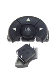Alkatronik 4 Yön OK 12x12mm Buton 1 Set Navigasyon 5 Buton 5 Başlık 4 Yön Tamam Anahtar Tuş Takımı Kumanda - 8