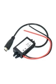 Alkatronik 12.2V/24V to TYPE-C 5V 3A Modül F35J5V3A 30cm Usb Kablolu Su Geçirmez Şarj Tel Voltaj Düşürücü Güç thumbnail 1