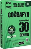 2025 KPSS Genel Yetenek Genel Kültür Coğrafya 30 Deneme Pegem Yayınları - 1