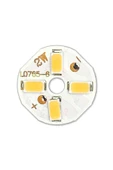Alkatronik 5730 6V 2W 20mm Beyaz 4 Ledli Modül Aluminyum Pcb Lamba Halka Led Aydınlatma Işık thumbnail 1