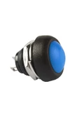 Alkatronik 12mm PBS-33B 2 Pin Push Buton Mavi ON OFF 1A 250V Mini Yuvarlak Su Geçirmez Anahtar Momentary Switc thumbnail 6