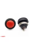 Alkatronik 12mm PBS-33B 2 Pin Push Buton Kırmızı ON OFF 1A 250V Mini Yuvarlak Su Geçirmez Anahtar Momentary Sw thumbnail 8