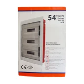 ÇETİNKAYA PANO 54'LÜ (18x3) S/Ü ŞEFFAF CAMLI SİGORTA KUTUSU (ÇP-30954) - 3