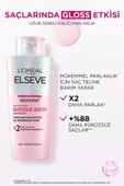 Elseve Glycolic Gloss 3lü Saç Bakım Seti Mükemmel Parlaklık Şampuan 200ML + Saç Kremi 150ML+ Laminasyon Bakım 200ML thumbnail 2