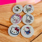 ROZET,HELLO KİTTY ROZET,METAL ROZET - 2
