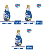Bingo Konsantre Çamaşır Yumuşatıcısı Lilyum 1440 ml x 3 Adet - 1