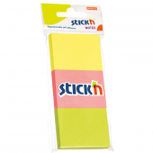 Hopax Stıckn Yapışkanlı Not Kağıdı 100 YP 35x51 Neon 3 Renk 21130 - 1