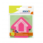 Hopax Stıckn Yapışkanlı Not Kağıdı Ok Şekilli 50 YP 70x70 Pembe 21542 - 2