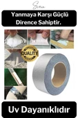 72 mm x 2 mt Su Geçirmez Sızdırmaz Çatı Boru Dayanıklı Çamur Sakız Bant Alüminyum Tamir Bandı - 2