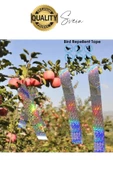 Premium Kuş Kondurmaz Rahatsız Eden Şerit Bant 45 mm x 50 mt Yansıtıcı Kuşsavar Çatı Hologram Bandı - 5