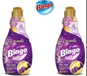 Bingo Konsantre Çamaşır Yumuşatıcısı Lavanta 1440 ml x 2 Adet - 1